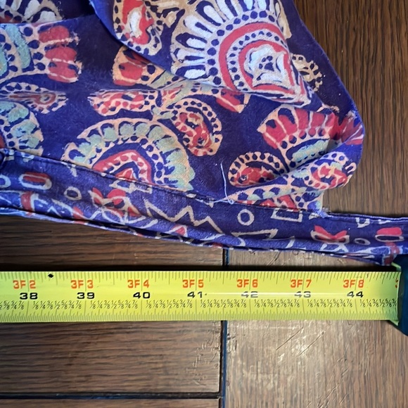 A bohemian maxi wrap skirt. Reversible. Cotton. No tags. Purple. 43” across top - Picture 4 of 6